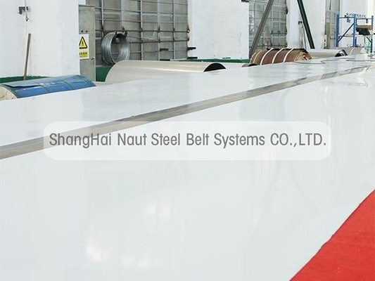 Stainless Steel Flat Rotocure Belt Smooth Expandable Conveyor