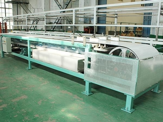 Zinc Coated Steel Belt Cooling Food Processing Stainless Metal Conveyor