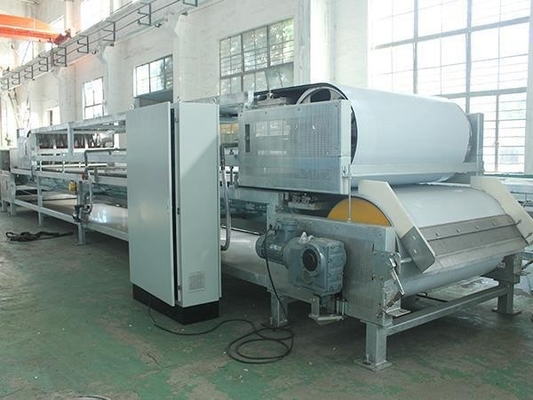 Stainless Steel Belt Cooling Corrosion Resistance , Carbon Steel Resin Flaking Machine Belt